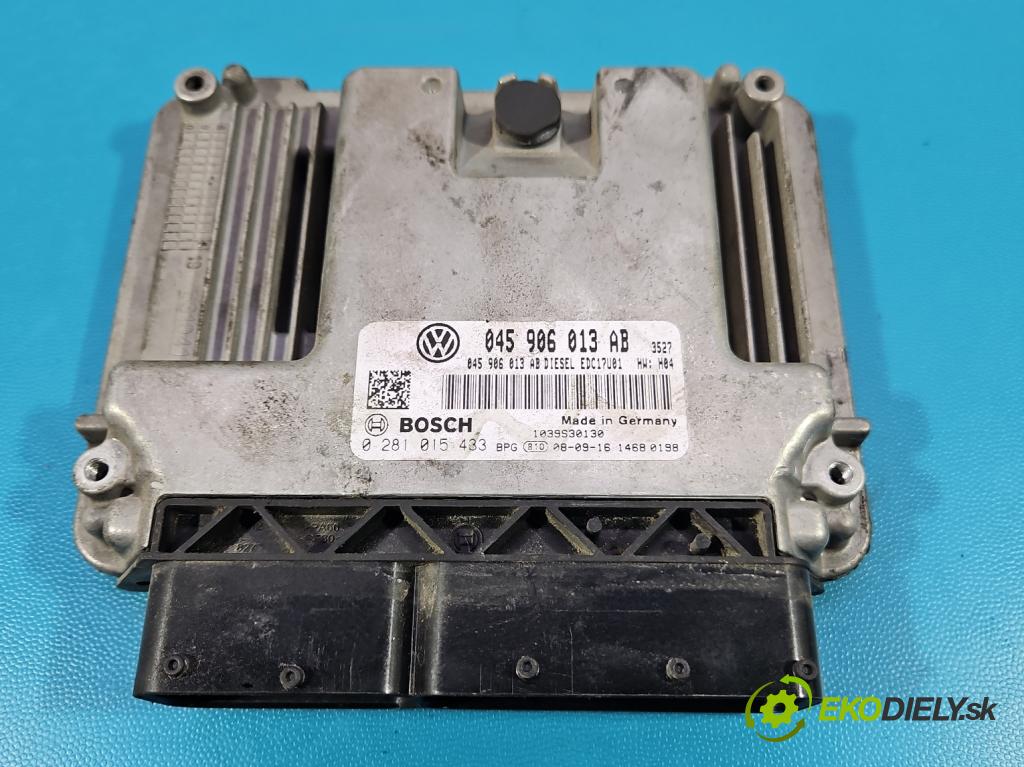 Seat Ibiza IV 6J 2008-2017 1.4 tdi BMS 80 hp manual 59 kW 1422 cm3 5- řídící jednotka motoru 045906013AB
