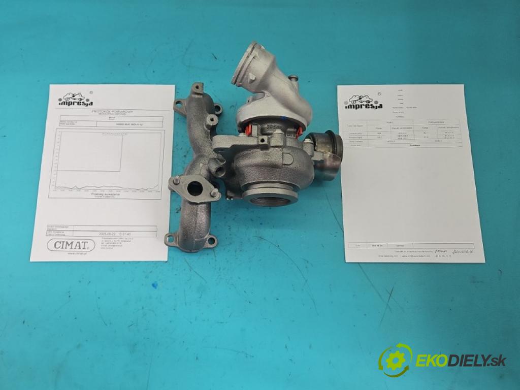 Seat Ibiza IV 6J 2008-2017 1.4 tdi BMS 80 hp manual 59 kW 1422 cm3 5- Turbodmychadlo repasováno BV39E-0054
