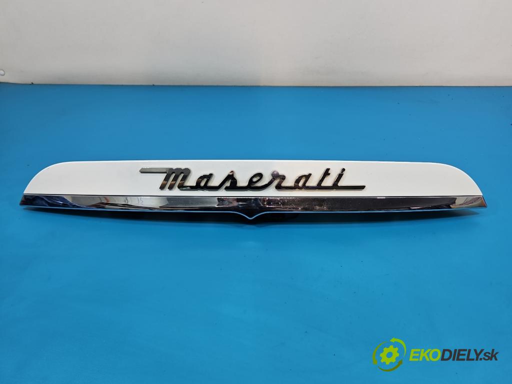 Maserati Ghibli 2013- 3.0 V6 automatic 257 kW 2979 cm3 4- zaslepka: zadní MAS24916