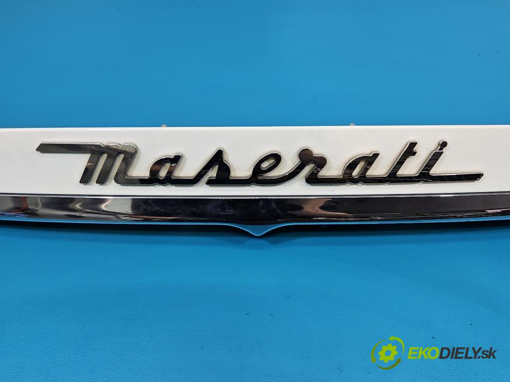 Maserati Ghibli 2013- 3.0 V6 automatic 257 kW 2979 cm3 4- zaslepka: zadní MAS24916