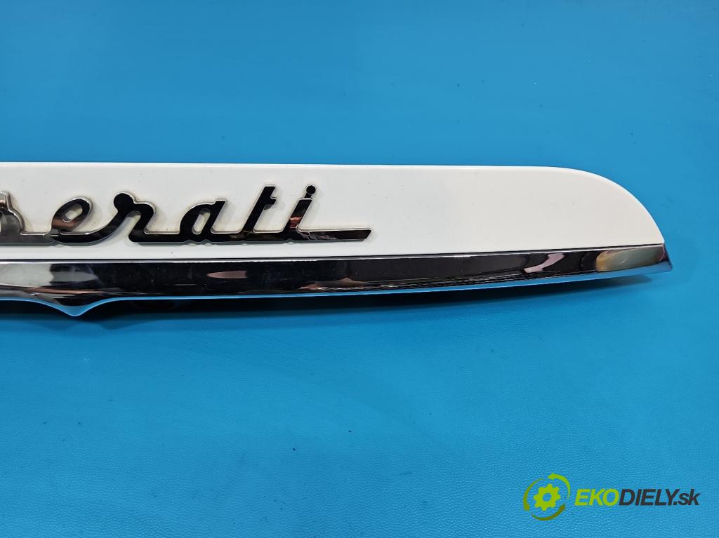 Maserati Ghibli 2013- 3.0 V6 automatic 257 kW 2979 cm3 4- zaslepka: zadní MAS24916