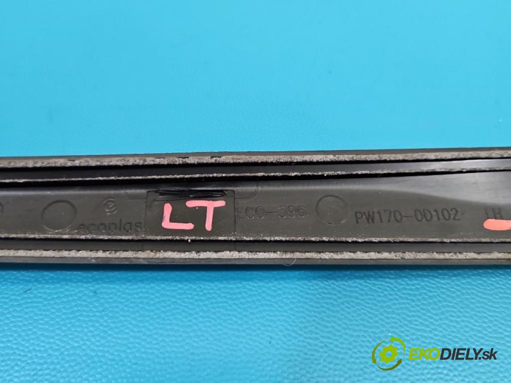 Toyota Yaris IV 2020- 1.5 12V 125 hp manual 92 kW 1490 cm3 5- lišta dveře zadní levé PW170-0D102