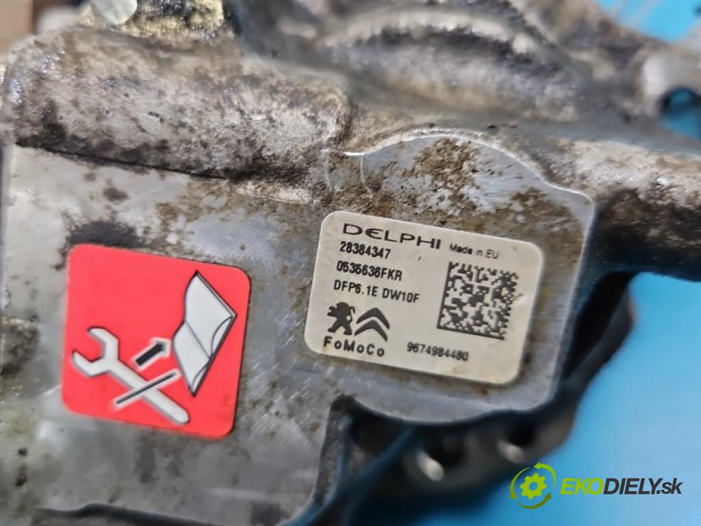 Ford C-Max II 2010-2019 2.0 tdci 150 hp manual 110 kW 1997 cm3 5- čerpadlo vstřikovací 9674984480 (Vstřikovací čerpadlo)