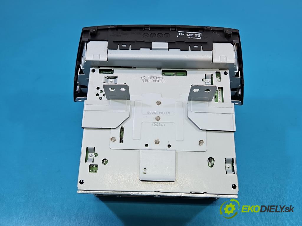 Hyundai Ix35 2.0 16V 163 HP manual 120 kW 1998 cm3 5- Radio originál 96150-2Y010TJN