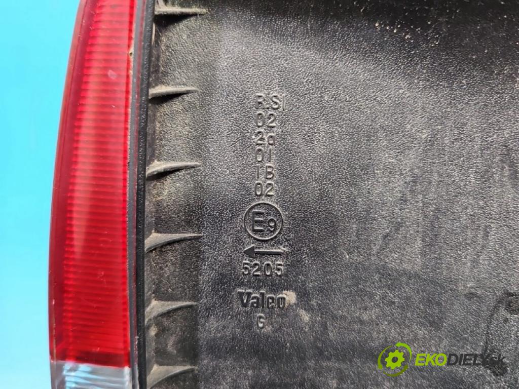 Renault Megane I 1995-2003 1.4 16V 95 hp manual 70 kW 1390 cm3 4- světlo zadní levé blatník: 89301490