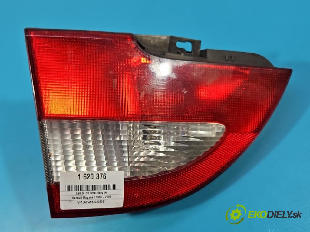 Renault Megane I 1995-2003 1.4 16V 95 HP manual 70 kW 1390 cm3 4- svetlo / reflektor zadné ľavé kufrové dvere 89301450