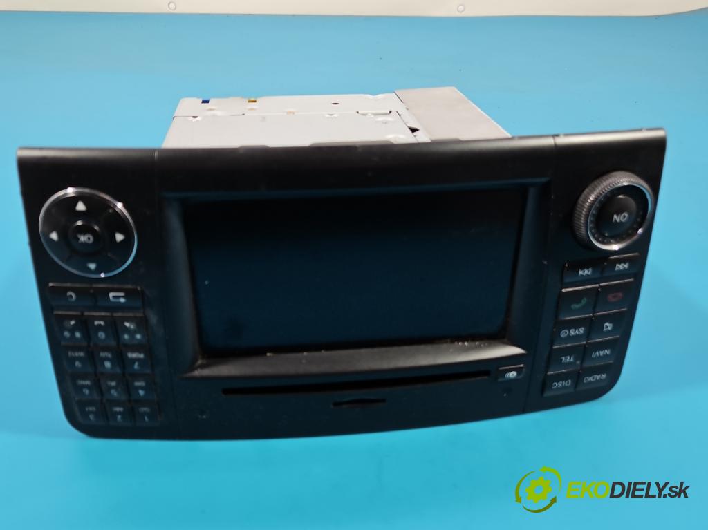 Mercedes ML W164 2005-2011 4.0 CDI 306KM automatic 225 kW 3996 cm3 5- Radio továrna: A1648705094