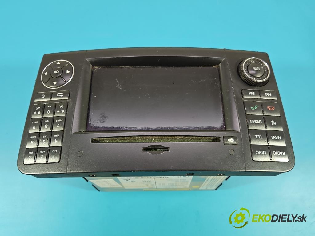 Mercedes ML W164 2005-2011 4.0 CDI 306KM automatic 225 kW 3996 cm3 5- Radio továrna: A1648705094