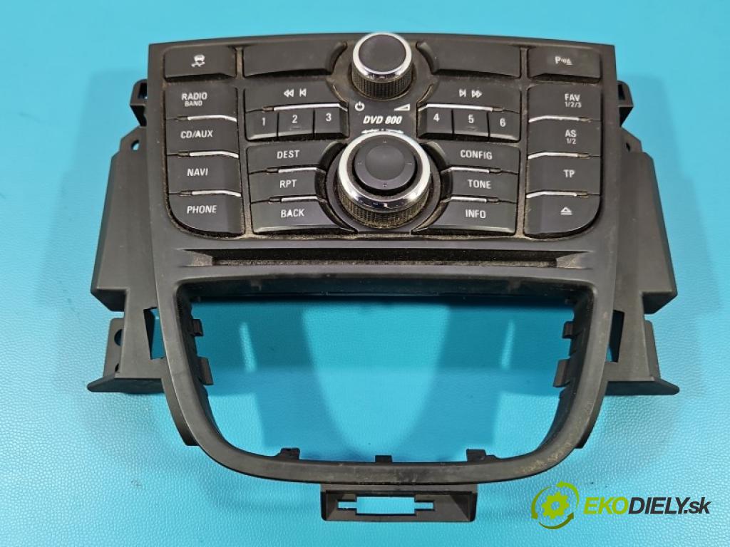 Opel Astra IV 2009-2015 2.0 cdti 160 hp manual 118 kW 1956 cm3 5- Přepínač rádia nebo navigace: 133053