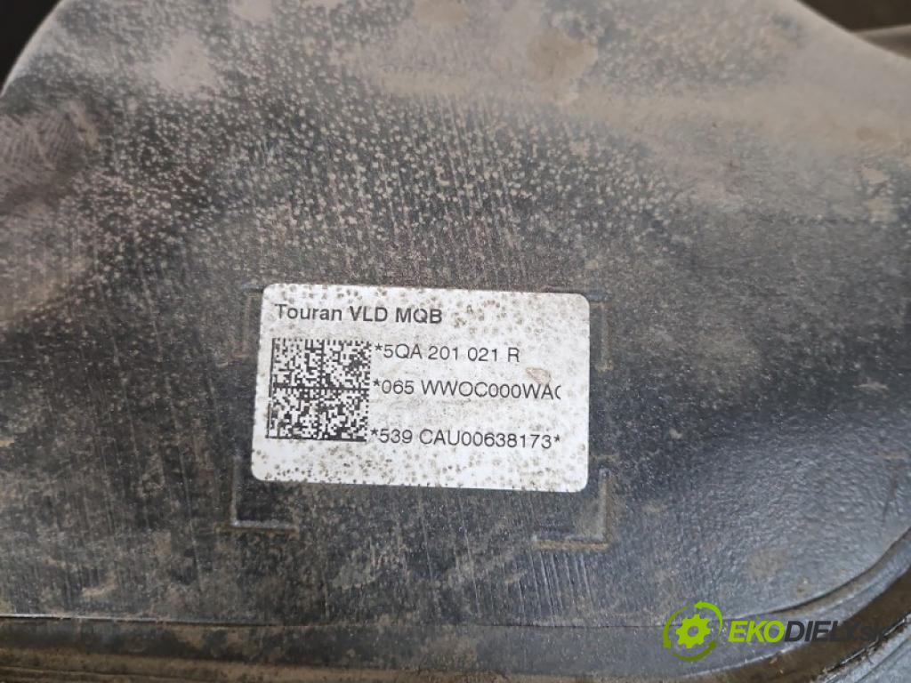 Vw Touran II 2015- 2.0 tdi DFE 150 hp automatic 110 kW 1968 cm3 5- Nádrž: paliva 5QA201021R (Palivová nádrž)