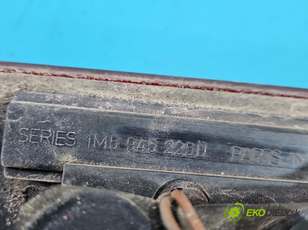 Seat Toledo II 1998-2004 1.8 20V 125 HP manual 92 kW 1781 cm3 4- zaslepka: zadné 1M5945225D