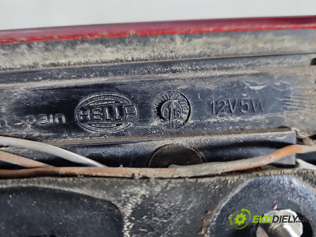 Seat Toledo II 1998-2004 1.8 20V 125 HP manual 92 kW 1781 cm3 4- zaslepka: zadné 1M5945225D