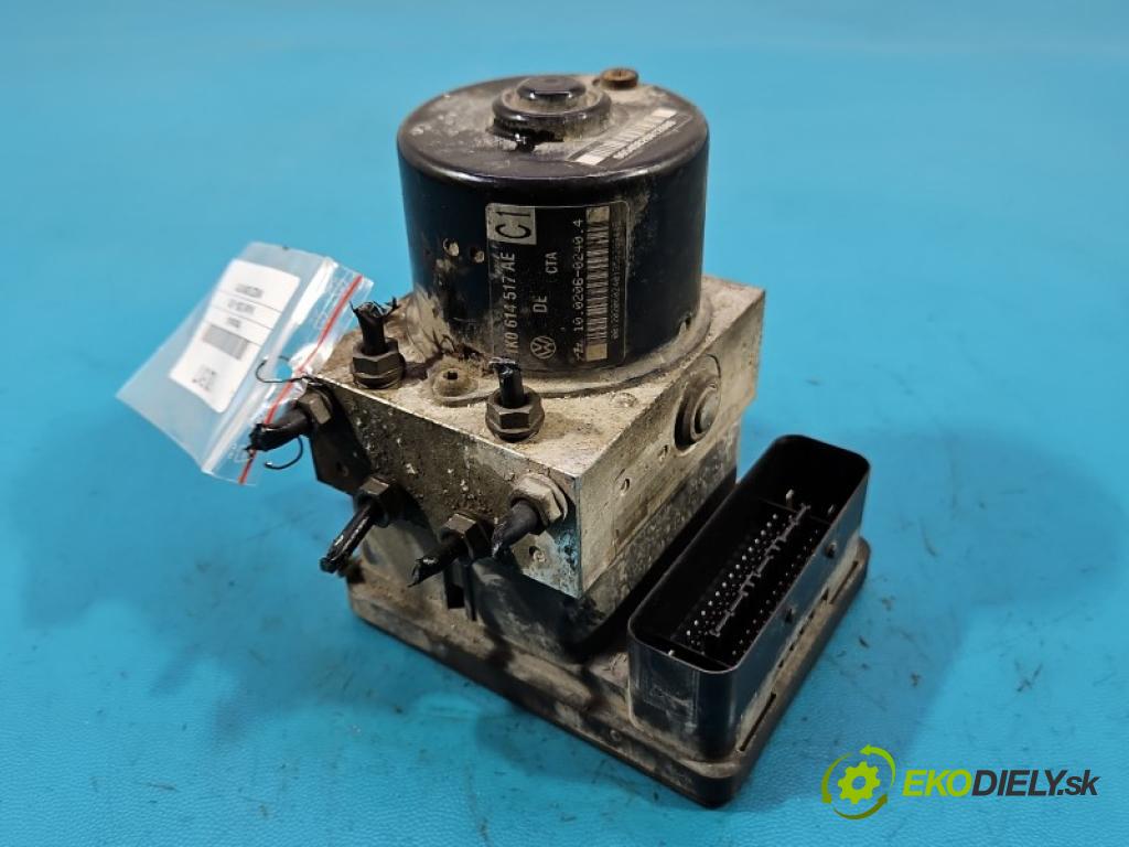 Vw Jetta V 2005-2010 1.4 TSI CAX 122 hp manual 90 kW 1390 cm3 4- čerpadlo abs 1K0907379AC (Pumpa ABS)