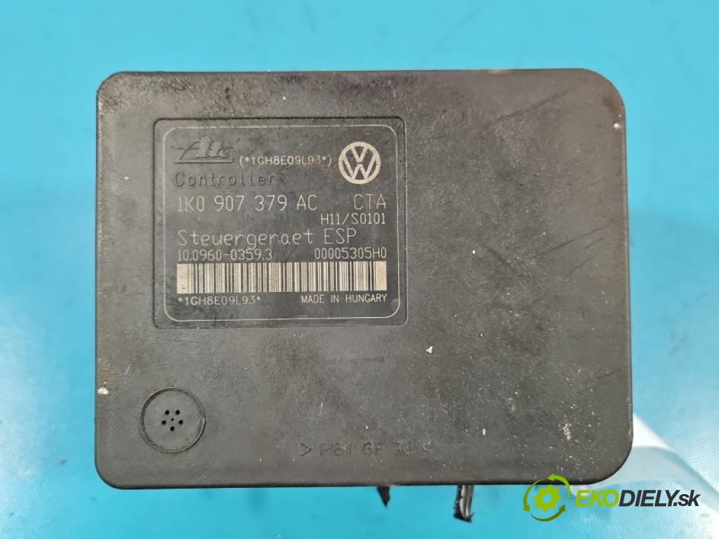 Vw Jetta V 2005-2010 1.4 TSI CAX 122 hp manual 90 kW 1390 cm3 4- čerpadlo abs 1K0907379AC (Pumpa ABS)