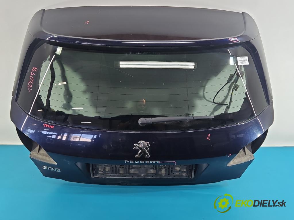 Peugeot 308 II 2013-2021 1.6 THP 125 hp manual 92 kW 1598 cm3 5- zadní kufrové dveře  (Zadní kapota (kufr))