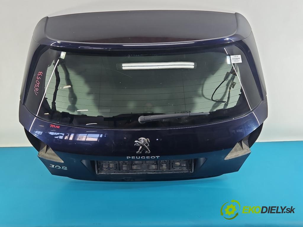 Peugeot 308 II 2013-2021 1.6 THP 125 HP manual 92 kW 1598 cm3 5- zadna kufor  (Kapota zadná (kufor))