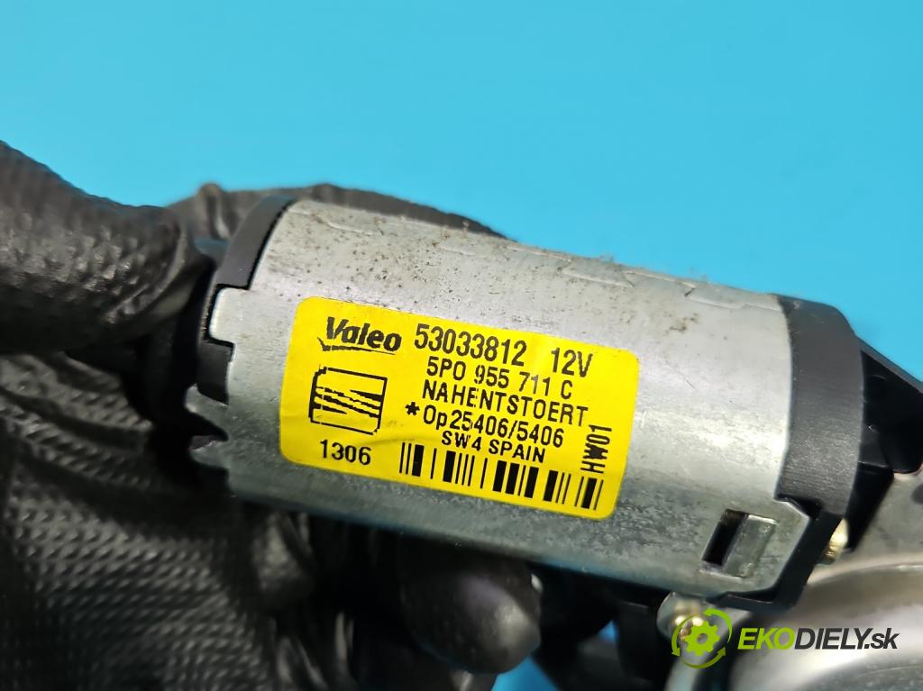 Seat Leon II 2005-2012 1.6 8V 102 HP manual 75 kW 1595 cm3 5- motor stieračov zadné 5P0955711C