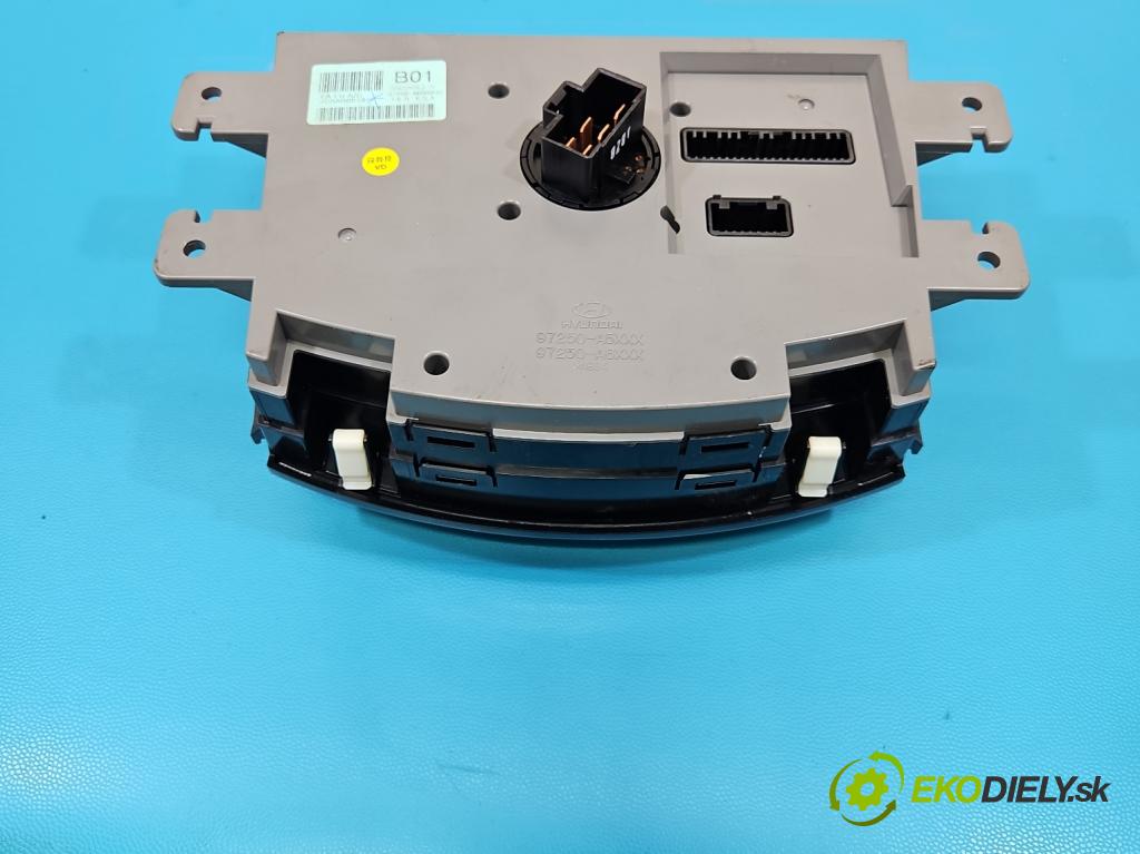 Hyundai I30 II 2012-2016 1.4 16V G4FA 99 hp manual 73 kW 1396 cm3 5- palubní deska panel topení 97250-A6000