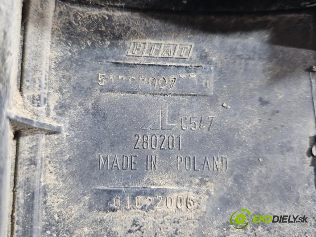 Fiat Panda II 2003-2012 1.1 8V 54 hp manual 40 kW 1108 cm3 5- světlo zadní levé blatník: