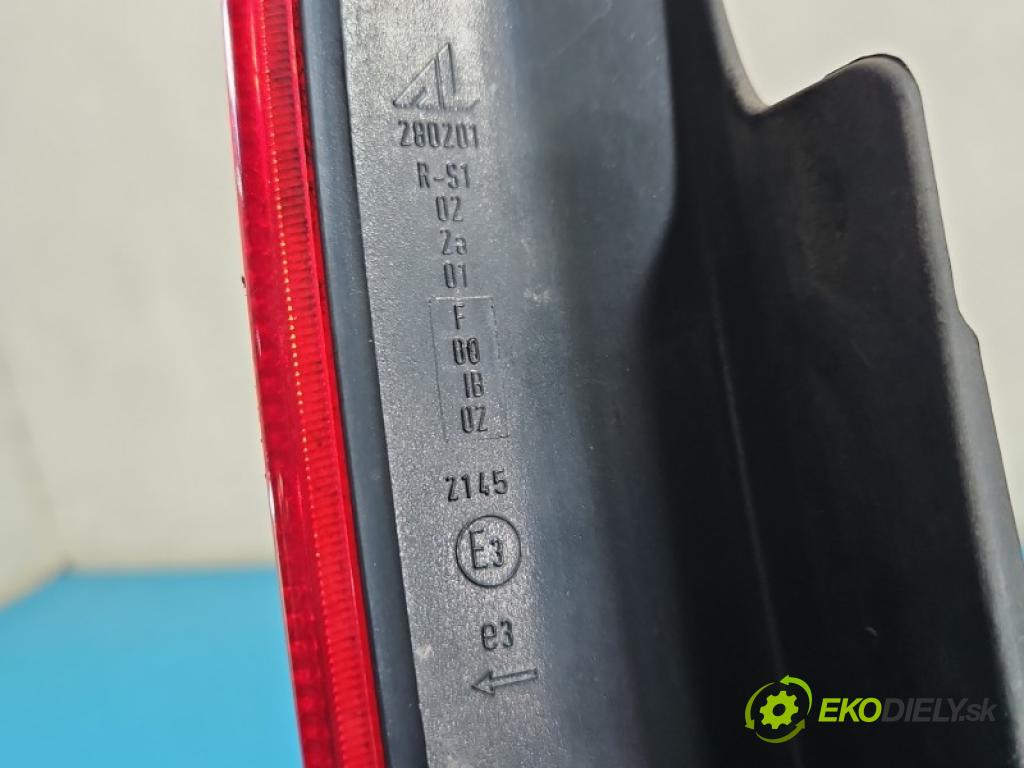 Fiat Panda II 2003-2012 1.1 8V 54 hp manual 40 kW 1108 cm3 5- světlo zadní levé blatník: