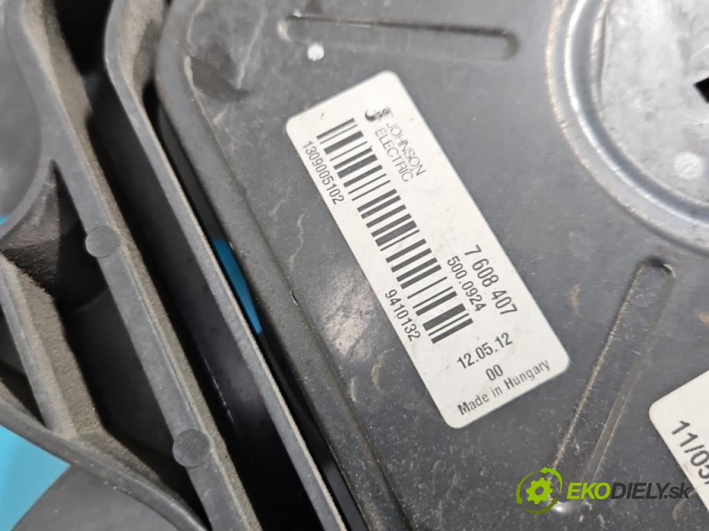 Bmw 3 F30 2011-2018 2.0d 163 hp automatic 120 kW 1995 cm3 4- ventilátor chladič 7640509