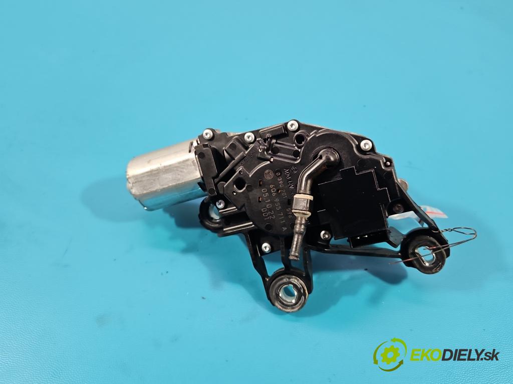 Vw Polo IV 9N 2001-2009 1.2 6V 54 HP manual 40 kW 1198 cm3 5- motor stieračov zadné 6Q6955711A