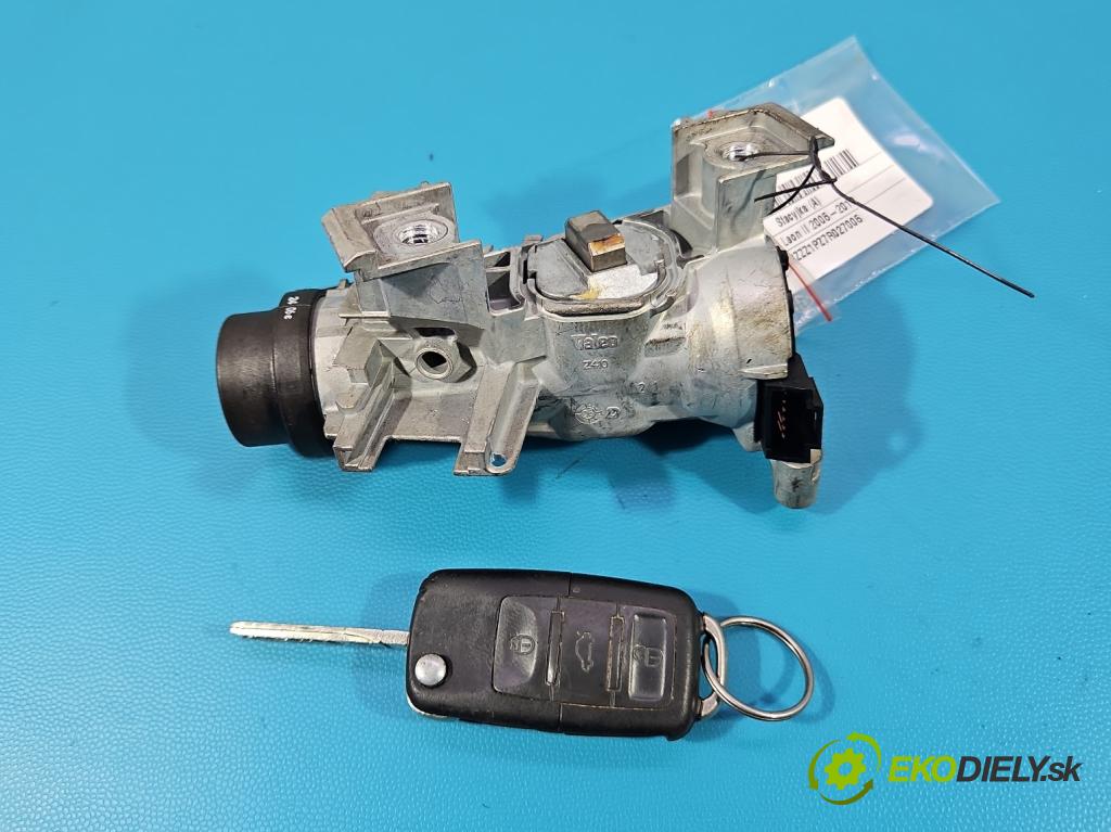 Seat Leon II 2005-2012 1.6 8V 102 HP manual 75 kW 1595 cm3 5- Spínačka 1K0905851B (Spínacia skrinka)