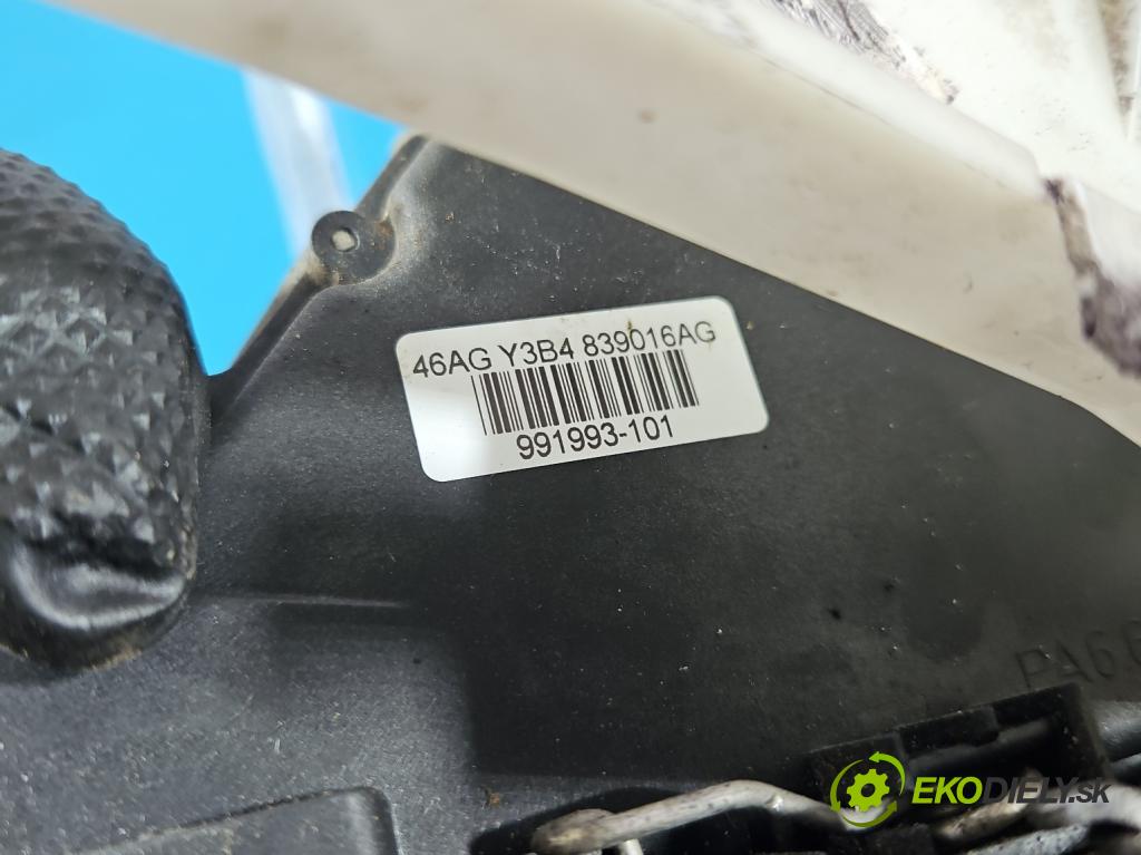 Vw Polo IV 9N 2001-2009 1.2 6V 54 hp manual 40 kW 1198 cm3 5- zámek zadní pravý 3B4839016AG