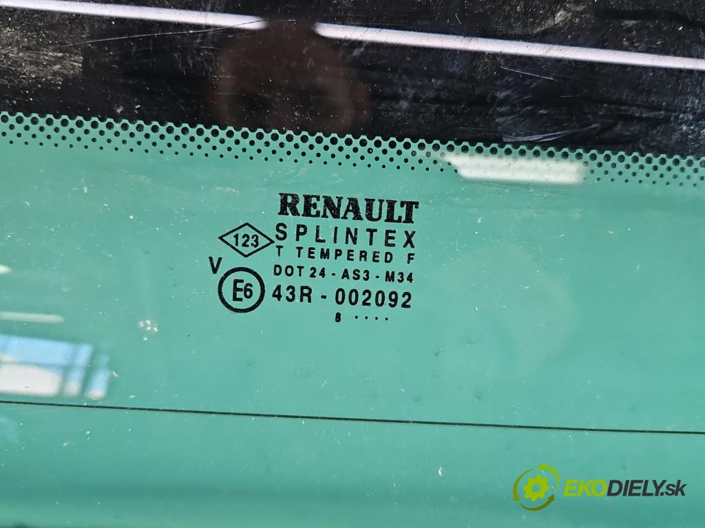 Renault Clio II 1998-2012 1.2 8V 58 HP manual 43 kW 1149 cm3 5- sklo zadná (Sklo zadné)
