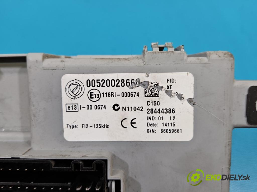 Opel Combo D 2011-2018 1.6 cdti 105 hp manual 77 kW 1598 cm3 5- řídící jednotka 28444386