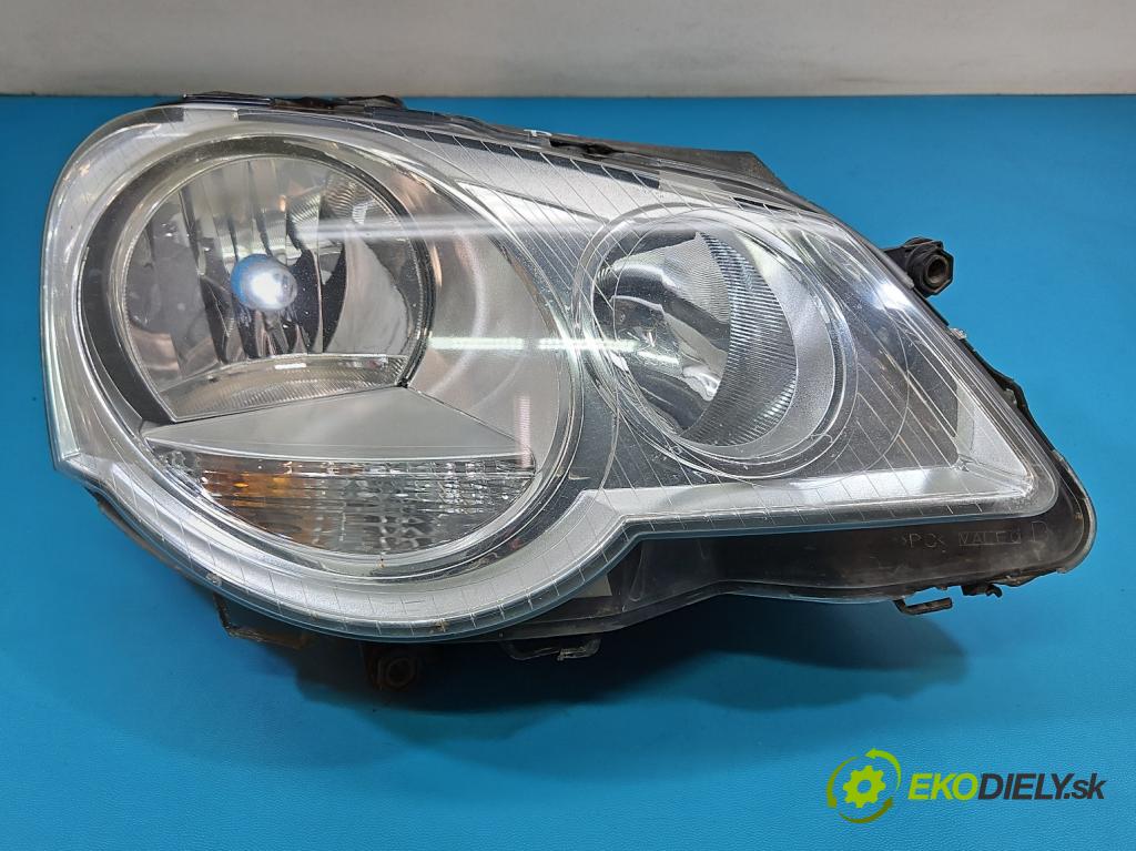 Vw Polo IV 9N 2001-2009 1.2 6V 54 HP manual 40 kW 1198 cm3 5- Reflektor: pravý 6Q1941008AK (Svetlo predné pravé)