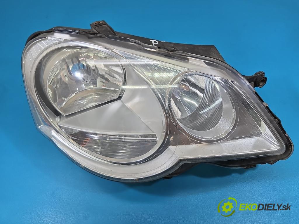 Vw Polo IV 9N 2001-2009 1.2 6V 54 HP manual 40 kW 1198 cm3 5- Reflektor: pravý 6Q1941008AK (Svetlo predné pravé)