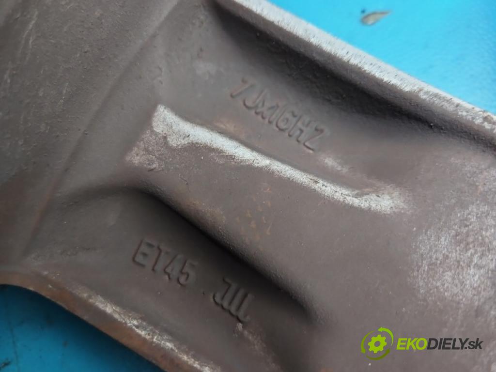 Seat Leon II 2005-2012 1.6 8V 102 hp manual 75 kW 1595 cm3 5- Felga hliník 16" komplet 3C0601025AE