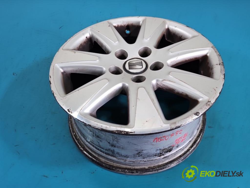 Seat Leon II 2005-2012 1.6 8V 102 hp manual 75 kW 1595 cm3 5- Felga hliník 16" komplet 3C0601025AE