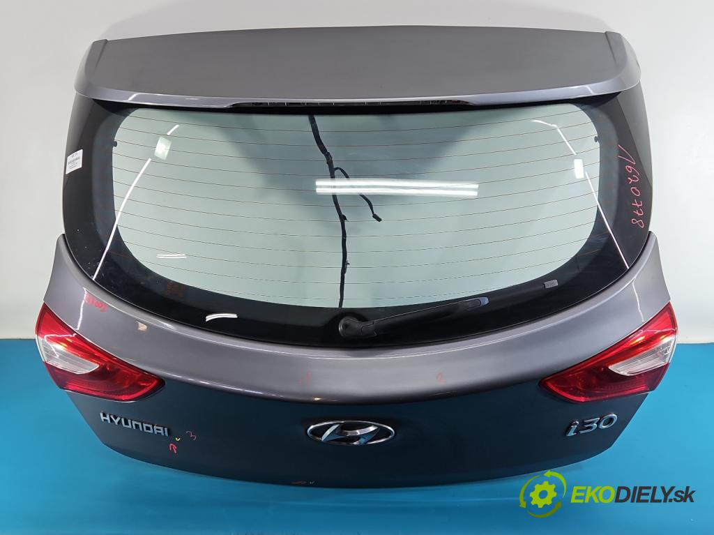 Hyundai I30 II 2012-2016 1.4 16V G4FA 99 hp manual 73 kW 1396 cm3 5- zadní kufrové dveře  (Zadní kapota (kufr))
