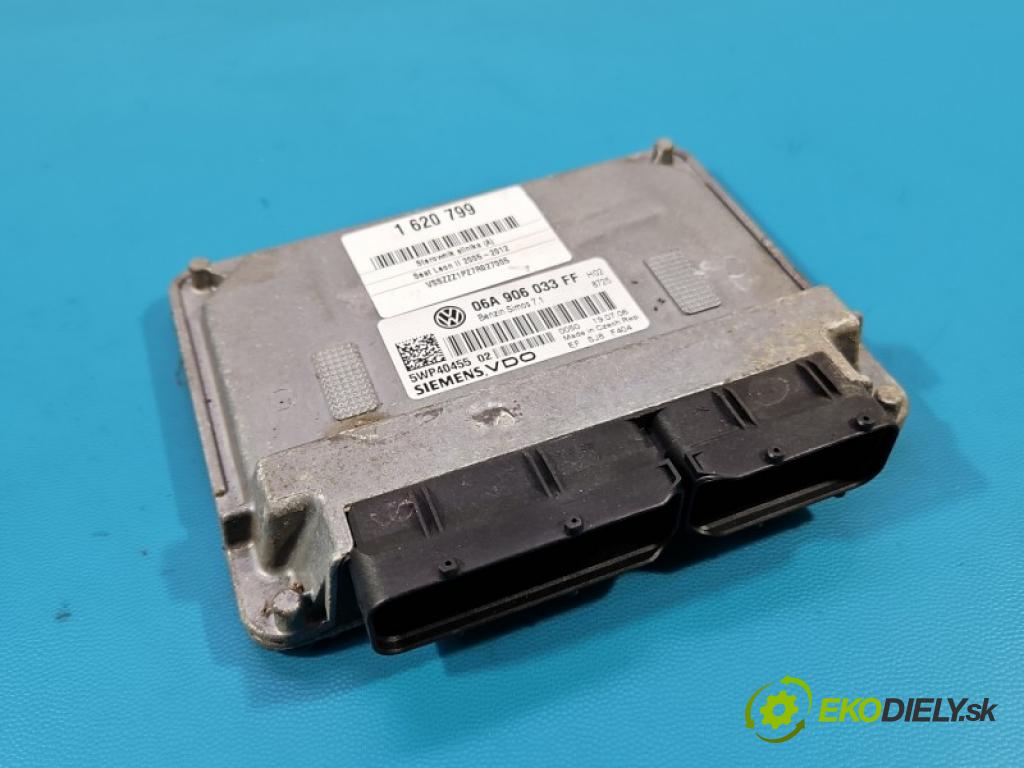 Seat Leon II 2005-2012 1.6 8V 102 HP manual 75 kW 1595 cm3 5- riadiaca jednotka motora 06A906033FF