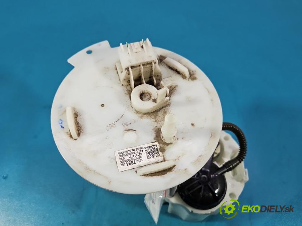 Opel Astra V  2015-2022 1.2 12V 131 hp manual 96 kW 1199 cm3 5- čerpadlo paliva 13507894002