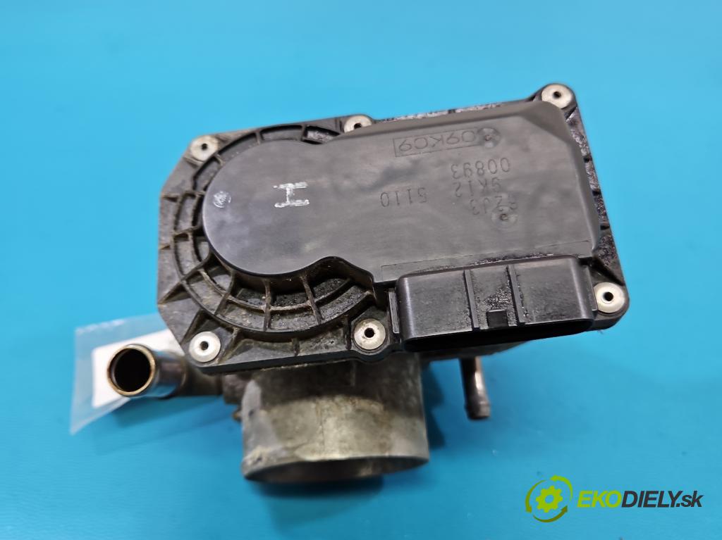 Suzuki Swift Mk6 2005-2010 1.3 16V 92 HP manual 68 kW 1328 cm3 5- klapka 9K125110 (Škrtiaca klapka)