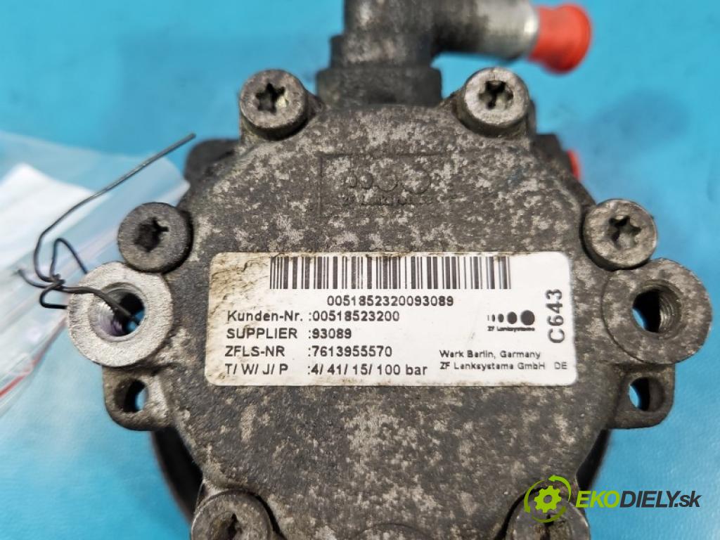 Opel Combo D 2011-2018 1.6 cdti 105 HP manual 77 kW 1598 cm3 5- čerpadlo posilovač 7613955570 (Servočerpadlo)