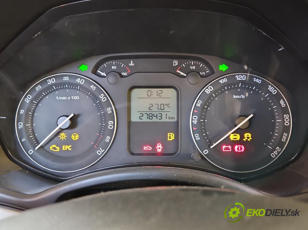 Skoda Octavia II 2004-2013 1.6 8V 102 hp manual 75 kW 1595 cm3 5- Přístrojová deska 1Z0920810B (Přístrojová deska)