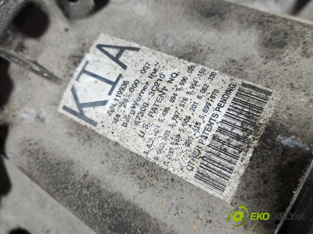 Kia Sorento I 2003-2009 2.5 CRDI 140 hp automatic 103 kW 2497 cm3 5- Redukce: 47300-3C210