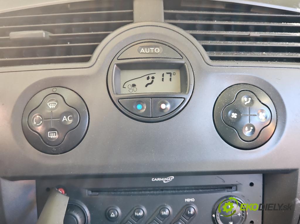 Renault Scenic II 2003-2009 1.9 dci 131 hp manual 96 kW 1870 cm3 5- palubní deska panel topení 8200501465
