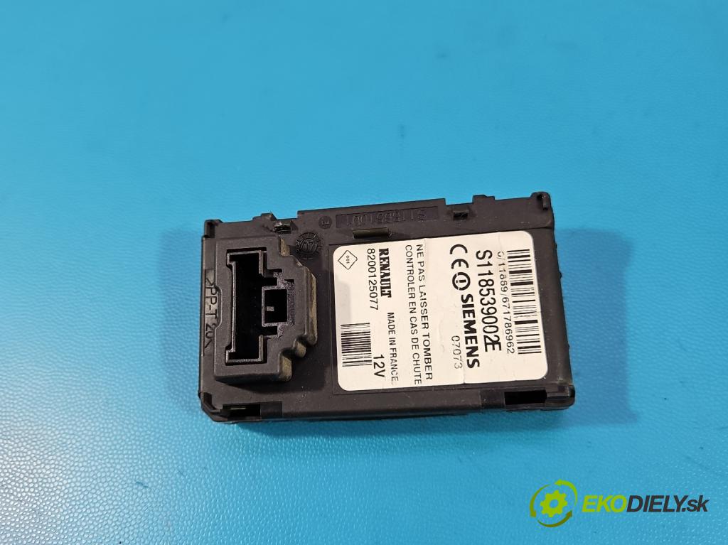 Renault Scenic II 2003-2009 1.9 dci 131 HP manual 96 kW 1870 cm3 5- Čitateľ: kárt 8200125077