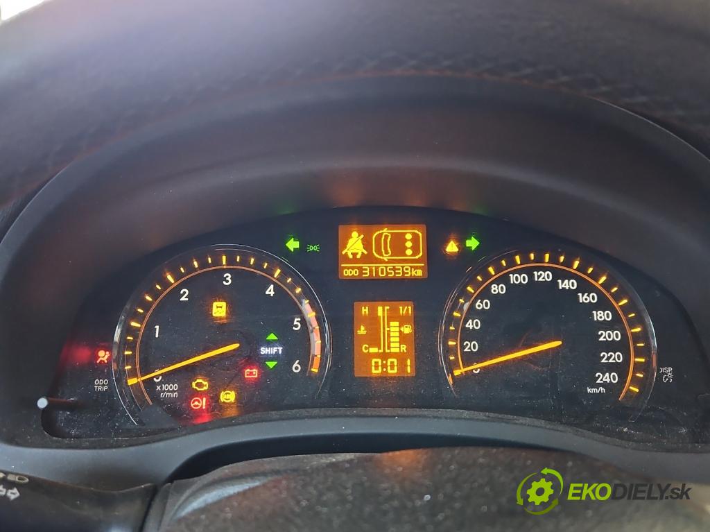 Toyota Avensis III T27 2009-2018 2.0 D4D 126 HP manual 93 kW 1998 cm3 5- prístrojovka/ budíky 83800-05L70 (Prístrojová doska)