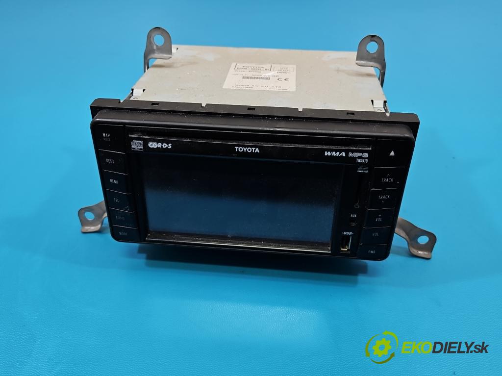 Toyota Avensis III T27 2009-2018 2.0 D4D 126 HP manual 93 kW 1998 cm3 5- Radio originál 86113-60V860