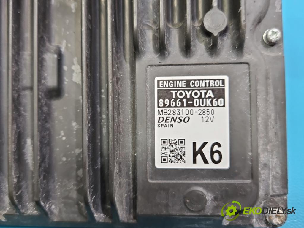 Toyota Yaris IV 2020- 1.5 12V 125 HP manual 92 kW 1490 cm3 5- riadiaca jednotka motora 89661-0UK60