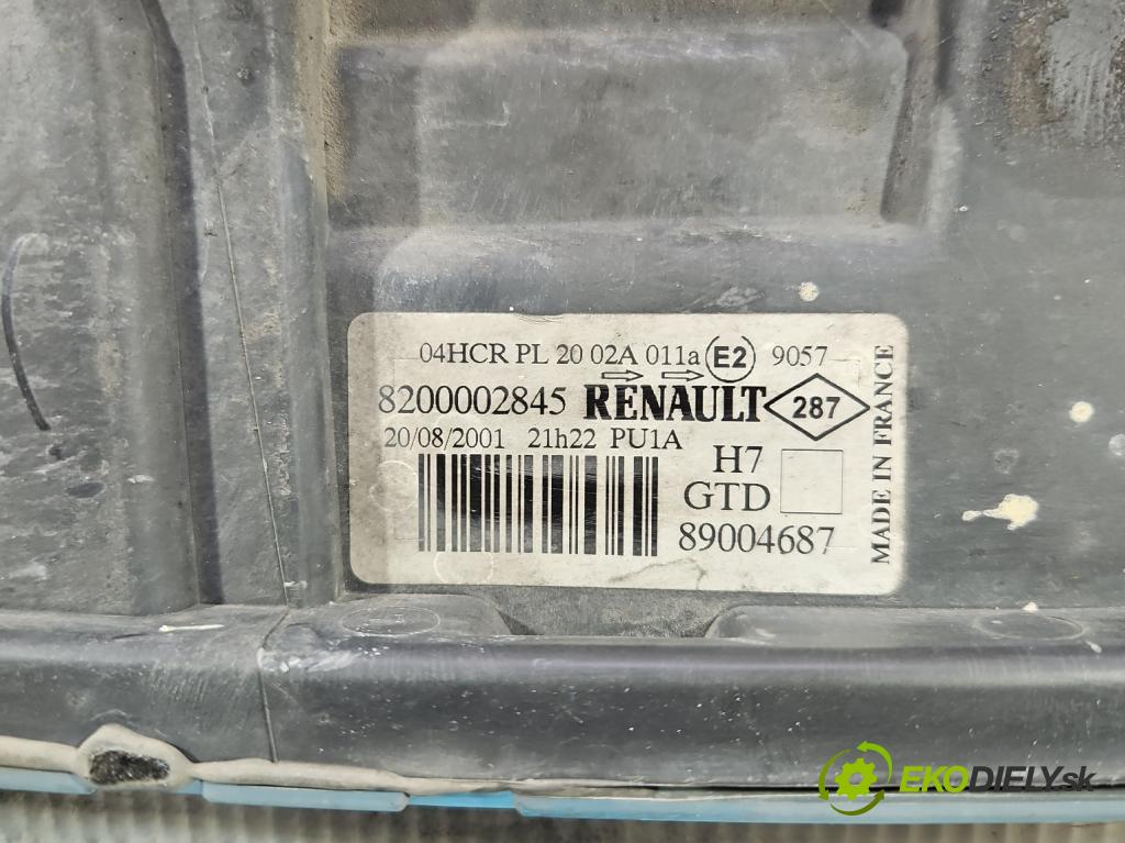 Renault Laguna II 2001-2007 1.9 dci 110 hp manual 81 kW 1900 cm3 5- světlo levý 8200002845 (Klika dveří ostatní)