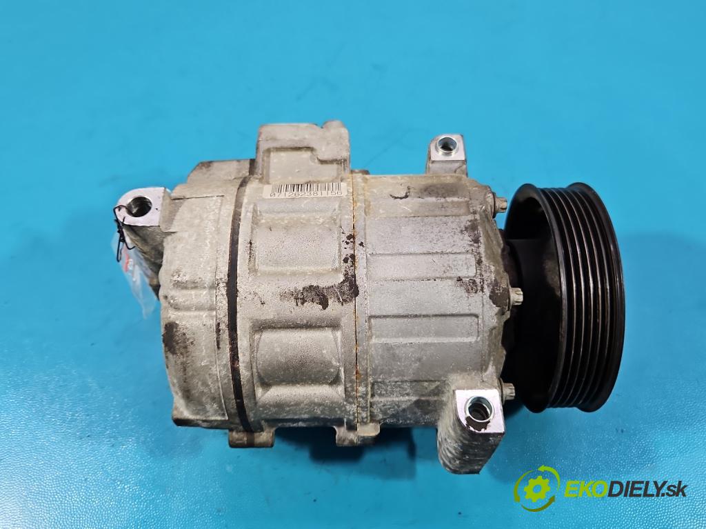 Seat Leon II 2005-2012 1.6 8V 102 HP manual 75 kW 1595 cm3 5- Kompresor: klimatizácie 1K0820803N (Kompresor klimatizácie)
