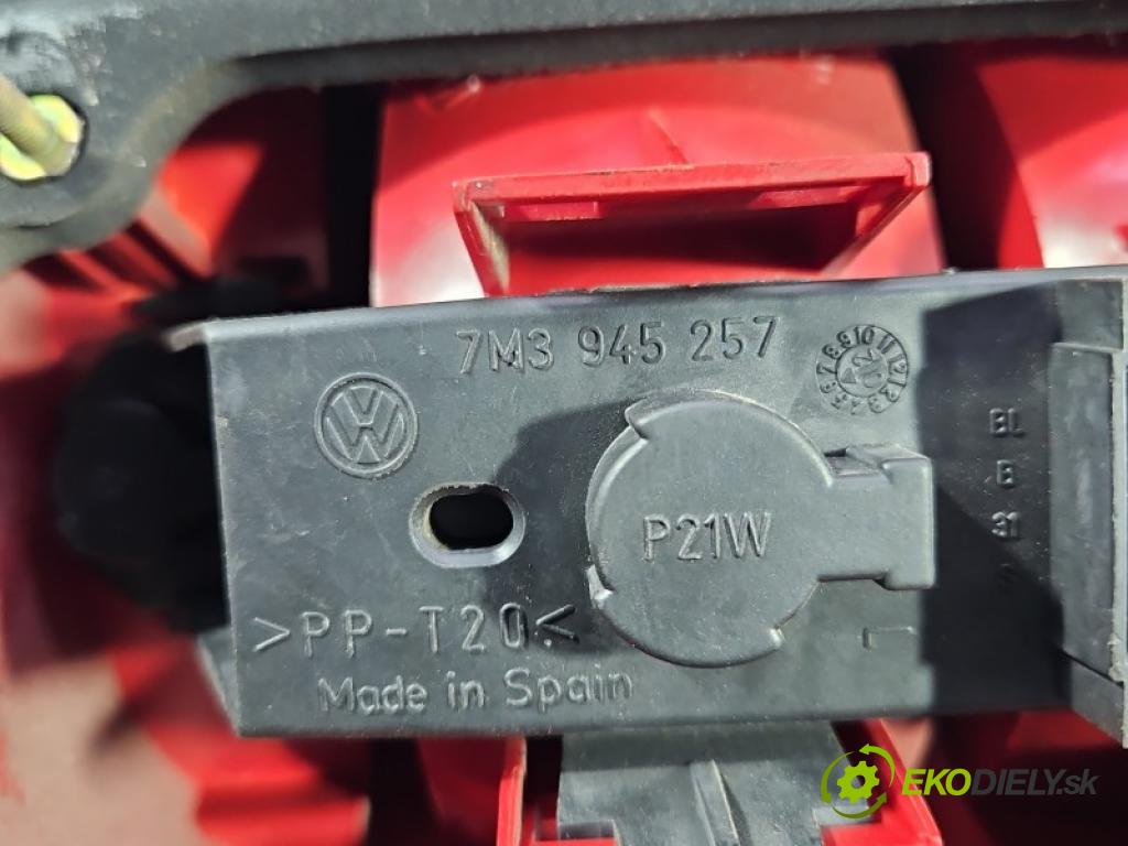 Vw Sharan I 1995-2010 1.9 tdi 131 hp manual 96 kW 1896 cm3 5- světlo zadní levé blatník: