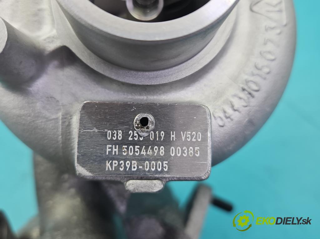 Vw Sharan I 1995-2010 1.9 tdi 131 hp manual 96 kW 1896 cm3 5- Turbodmychadlo repasováno KP39B-0005
